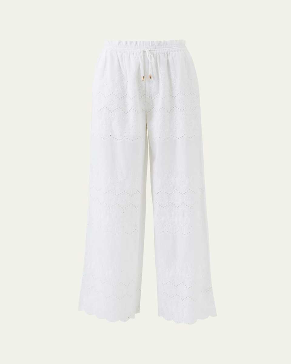 Immy Eyelet Drawstring Trousers